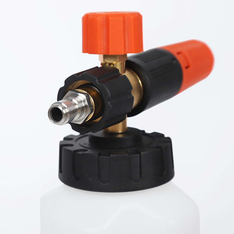 Grote monddruk wasmachine schuimgenerator