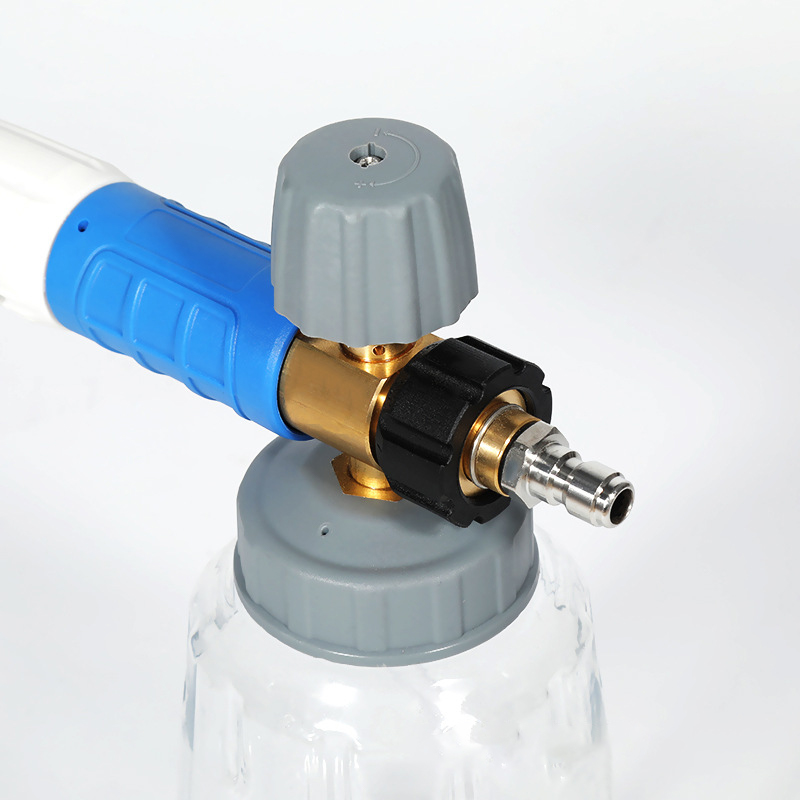 Sector-vormige hogedrukautolash PA-schuimpot