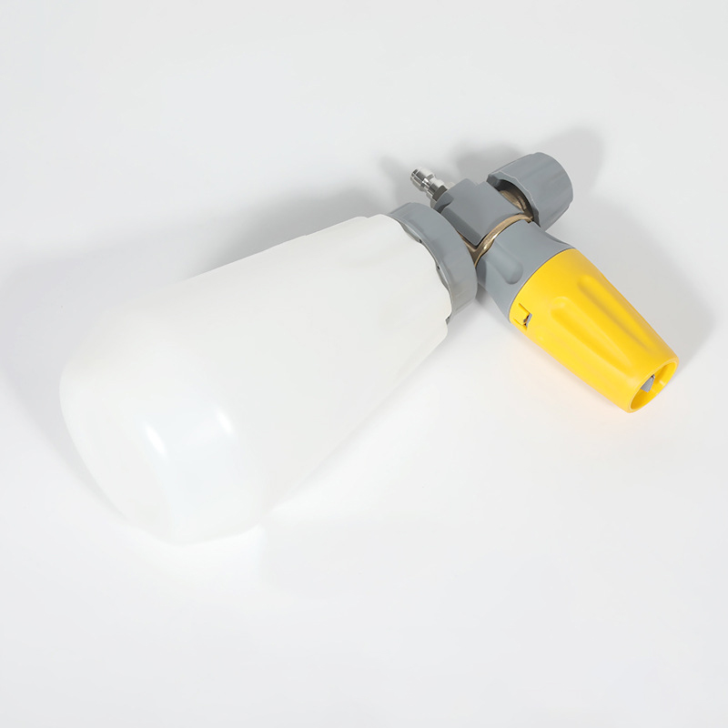 Hogedrukauto wassen waterpistool sneeuwschuim spuitpot