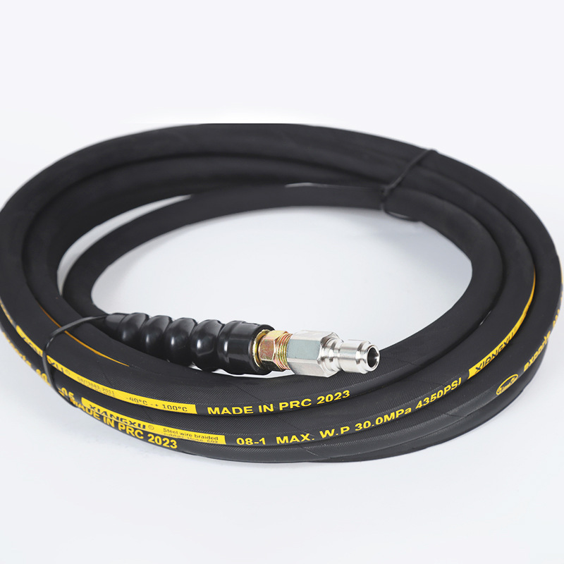 Hogedrukauto wasmachine Wateruitlaat Rubberen slang