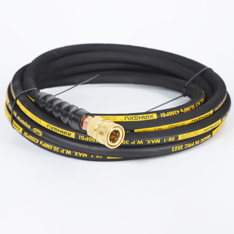 Hogedrukauto wasmachine Wateruitlaat Rubberen slang