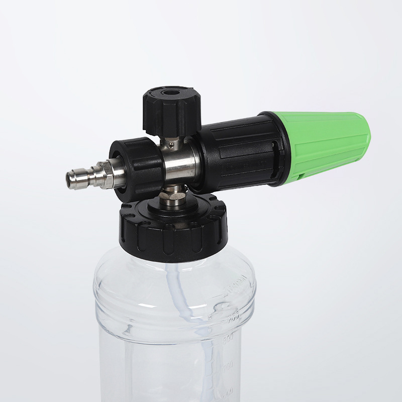 Hogedrukauto wassen verstelbare schuimpot