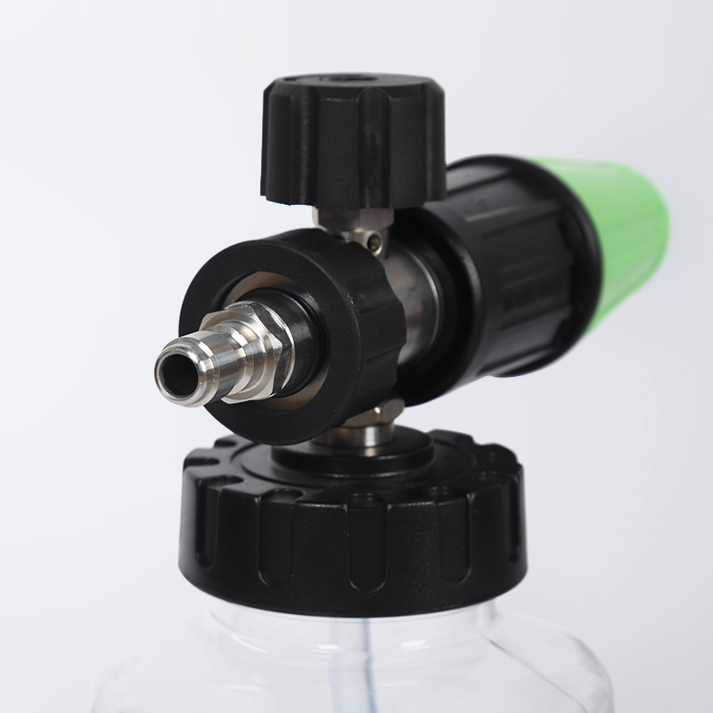 Hogedrukauto wassen verstelbare schuimpot