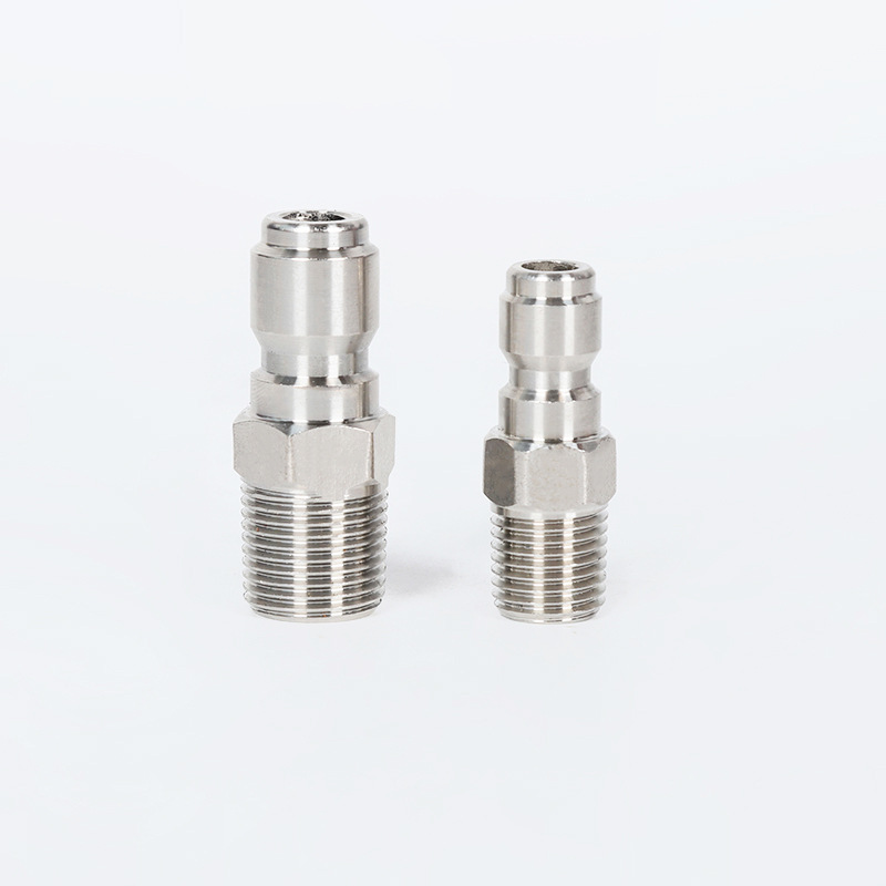 Roestvrij staal Snelle connector 3/8 Snelle plug -accessoires