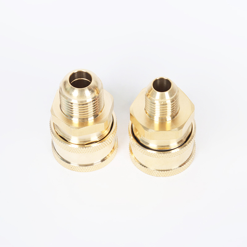 Hogedrukauto wasmachine reinigingsmachine koper 3/8 snelle plug