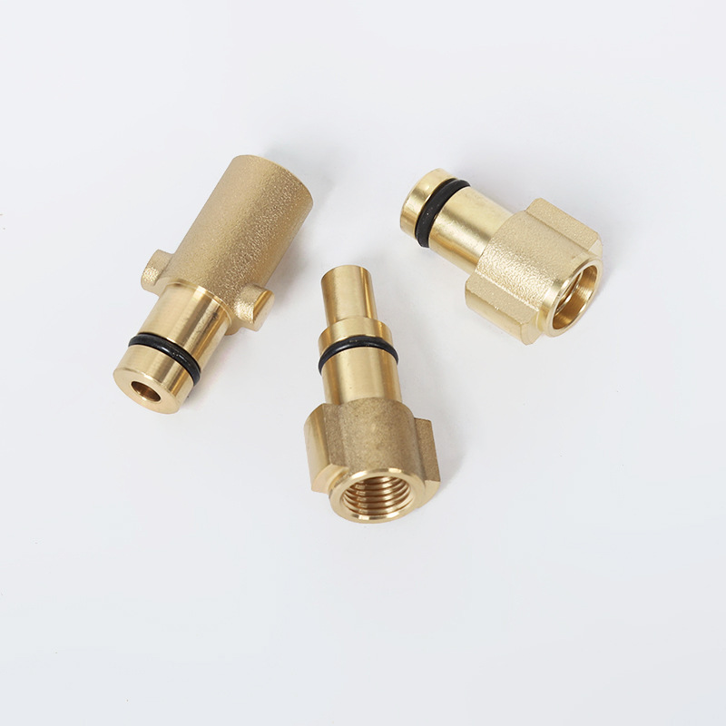 Hogedrukauto wasmachine pure koperen connector