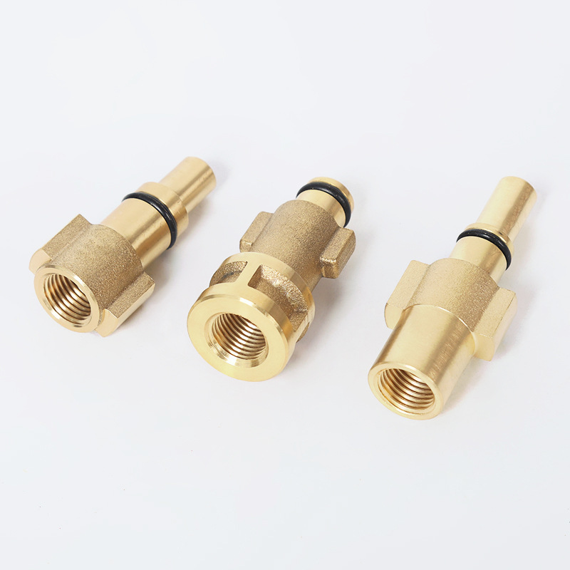 Hogedrukauto wasmachine pure koperen connector