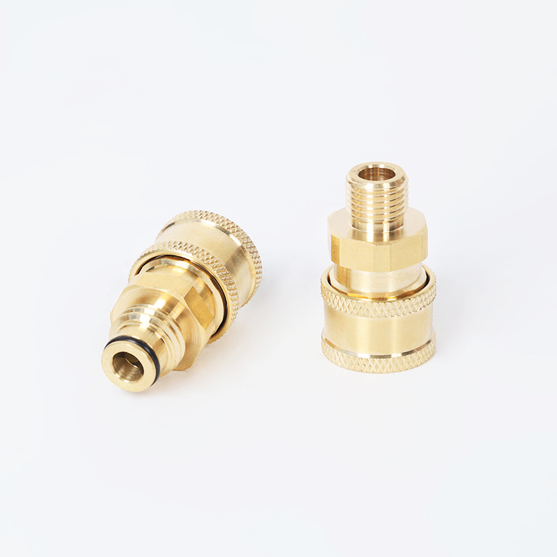 Auto -wasmondmondstuk Kop Conversie 1/4 Union Quick Plug