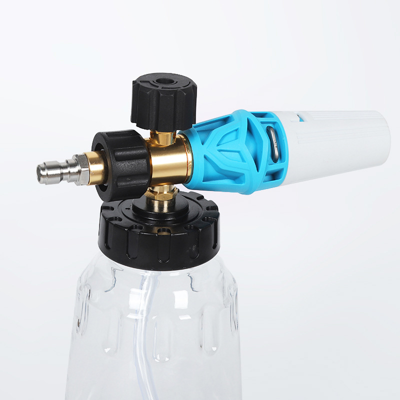 Hogedruk wastgewist en schuimpot