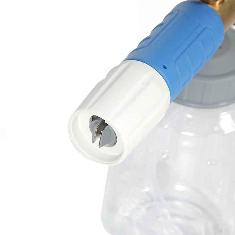 Commerciële hogedruk transparante carwash PA pot grote mondschuim pot