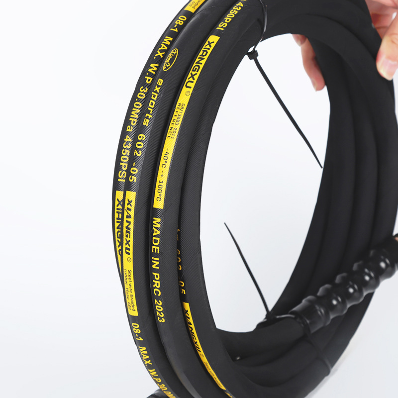 Hogedrukauto wasmachine Wateruitlaat Rubberen slang