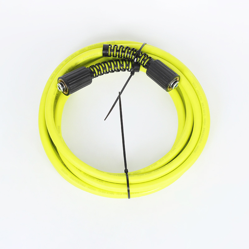 Huishoudelijke hoge druk reinigingsmachine slijtvaste gevlochten wateruitlaatslang