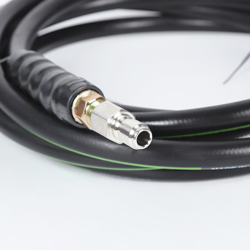 Auto-wasmachine hogedruk waterpistool aangepast aan rioolslang