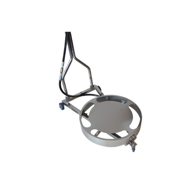 Hogedruk roestvrijstalen oppervlaktereiniger met wielen